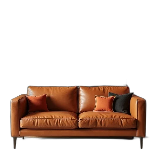 furniture, 3d render, photorealistic, earth tones transparent PNG cut-out