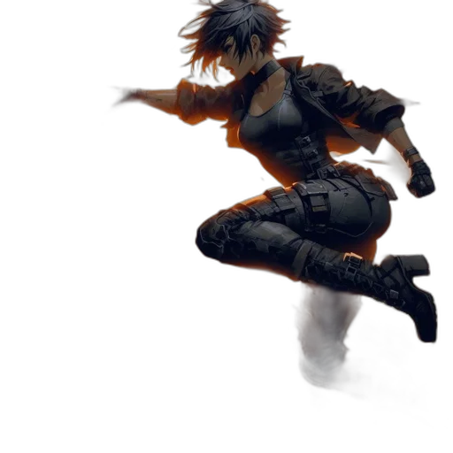 weapon, dragon, jacket, sword transparent PNG cut-out
