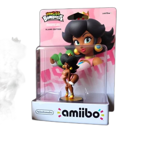 concept art, three, nintendo, amiibo transparent PNG cut-out