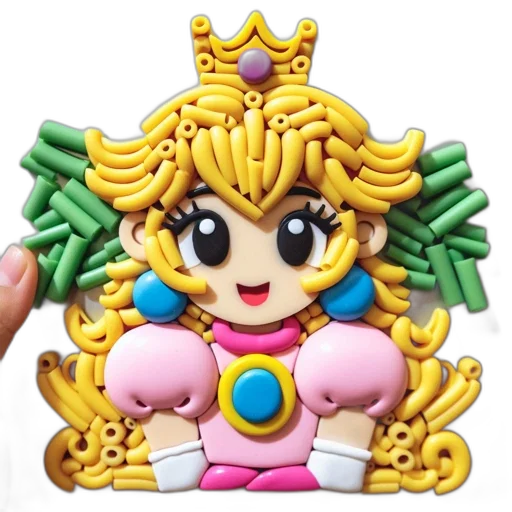 crown, jewelry, food, 3d render transparent PNG cut-out