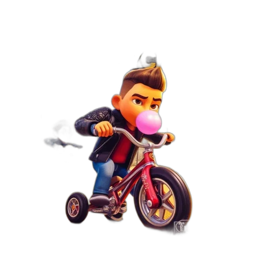concept art, cartoon, 3d render, pixel art transparent PNG cut-out