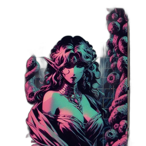 dress, jewelry, crown, weapon transparent PNG cut-out