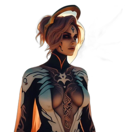 staff, dress, concept art, fantasy art transparent PNG cut-out
