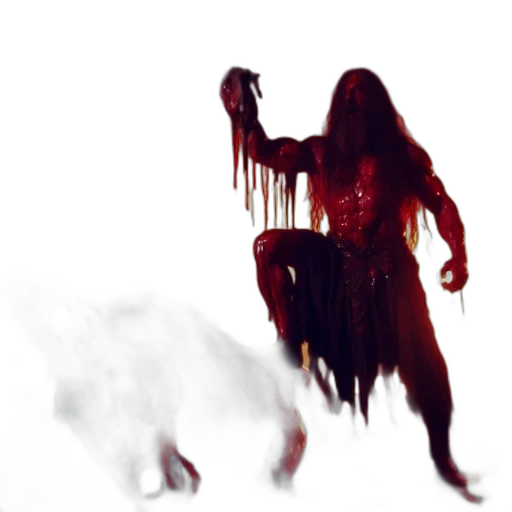 creature, hair, dress, concept art transparent PNG cut-out