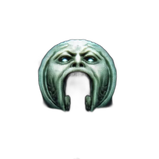 mask, face, jewelry, creature transparent PNG cut-out
