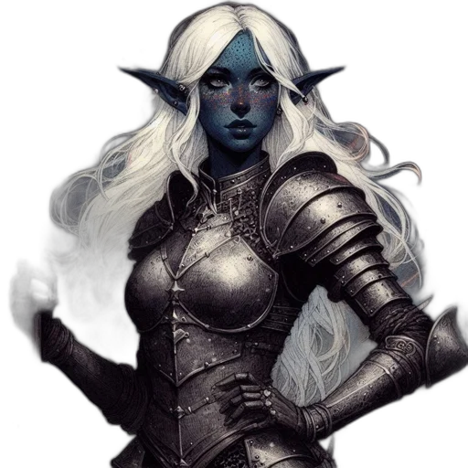 staff, dragon, mask, fantasy art transparent PNG cut-out