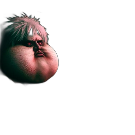 creature, face, hair, animal transparent PNG cut-out