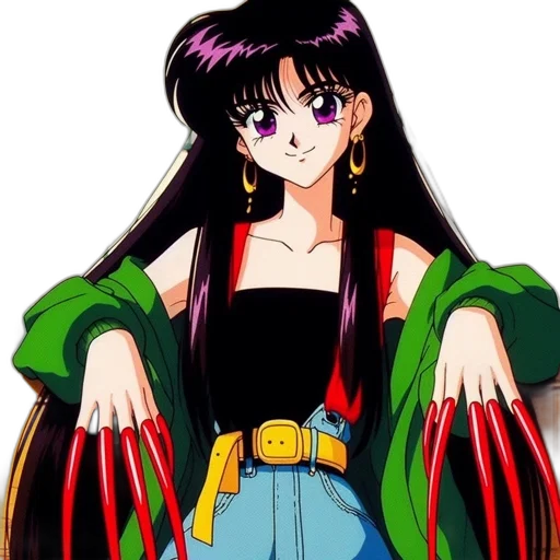 jacket, dress, jewelry, hair transparent PNG cut-out