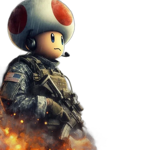 hat, weapon, concept art, 3d render transparent PNG cut-out