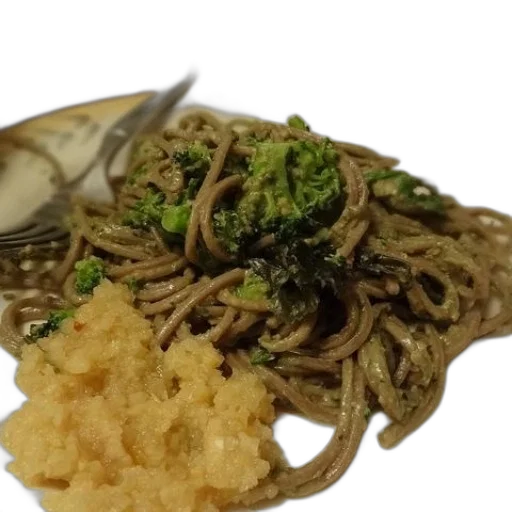 food, plate, noodles, broccoli transparent PNG cut-out