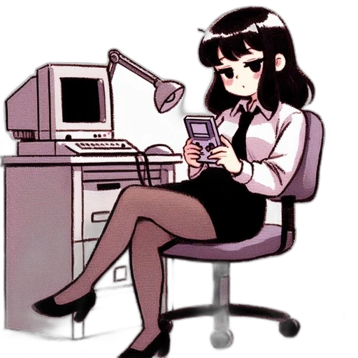 staff, robot, dress, furniture transparent PNG cut-out