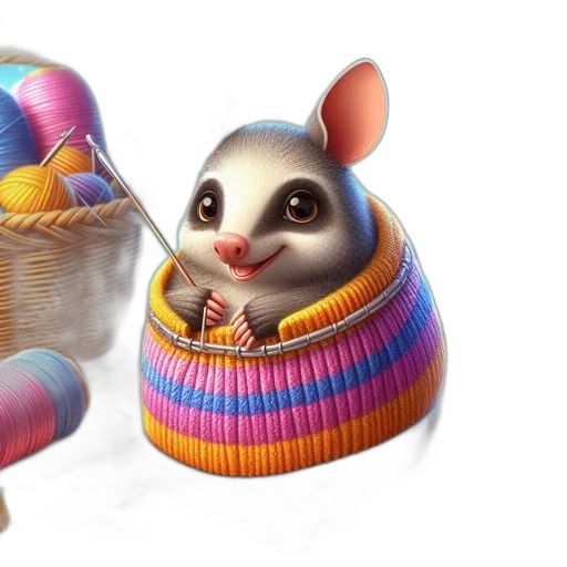 animal, creature, concept art, 3d render transparent PNG cut-out