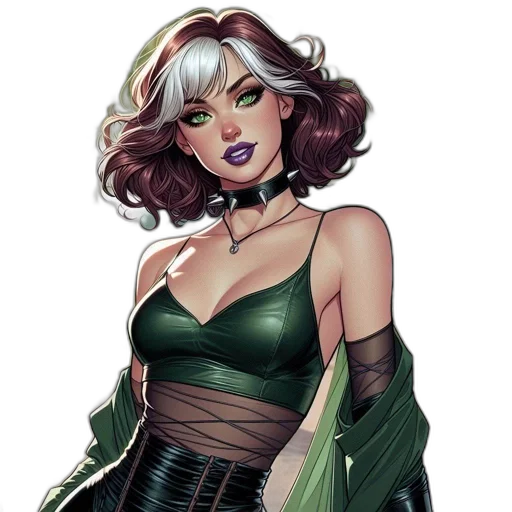 dress, comic book art, concept art, fantasy art transparent PNG cut-out