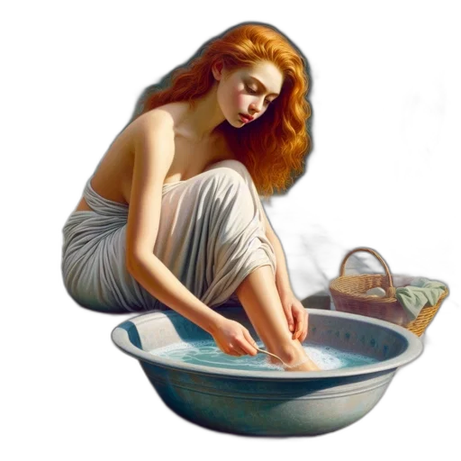 photorealistic, oil painting, concept art, fantasy art transparent PNG cut-out
