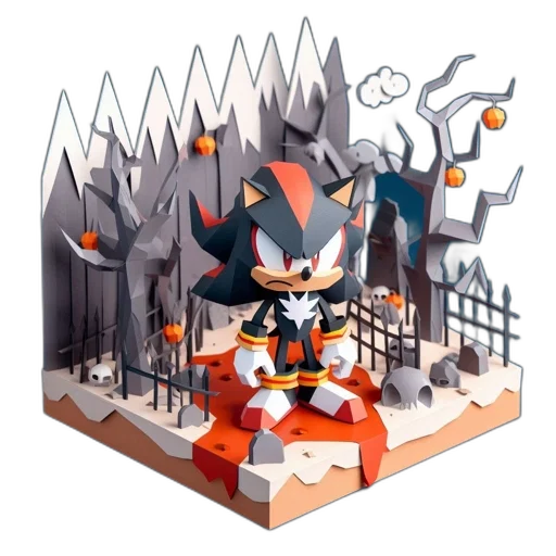 concept art, pixel art, 3d render, fantasy art transparent PNG cut-out