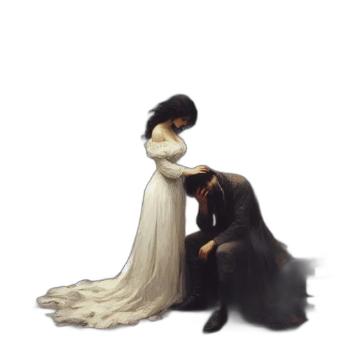 dress, animal, crown, pixel art transparent PNG cut-out