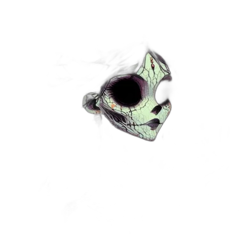 mask, jewelry, dragon, creature transparent PNG cut-out