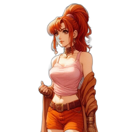 staff, jacket, dress, weapon transparent PNG cut-out