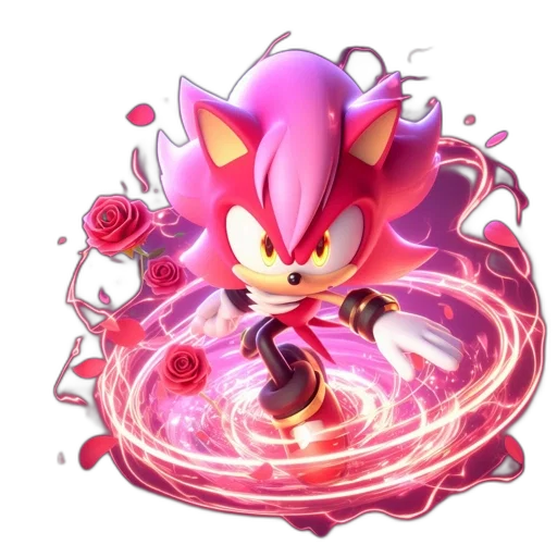 flower, creature, concept art, 3d render transparent PNG cut-out