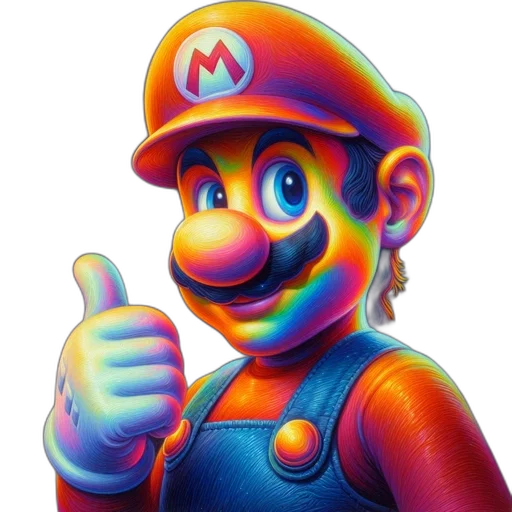 face, hat, staff, robot transparent PNG cut-out