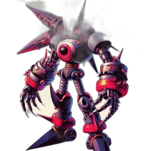 robot, weapon, creature, concept art transparent PNG cut-out