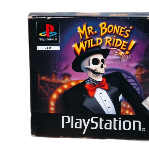 playstation, game, box, bone transparent PNG cut-out