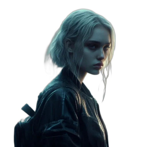 jacket, face, robot, dragon transparent PNG cut-out