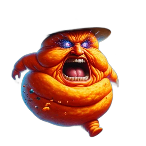 creature, face, food, mask transparent PNG cut-out