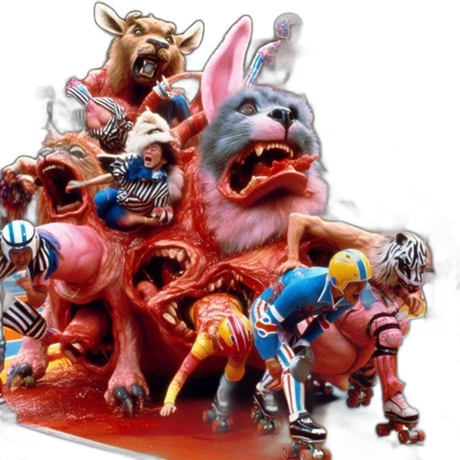 concept art, 3d render, fantasy art, chaotic transparent PNG cut-out