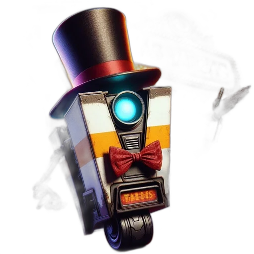 robot, staff, mask, concept art transparent PNG cut-out