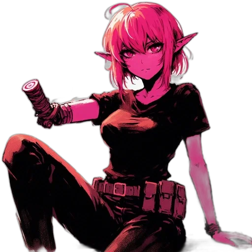 staff, weapon, dragon, anime transparent PNG cut-out