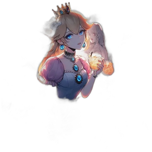 crown, jewelry, robot, staff transparent PNG cut-out