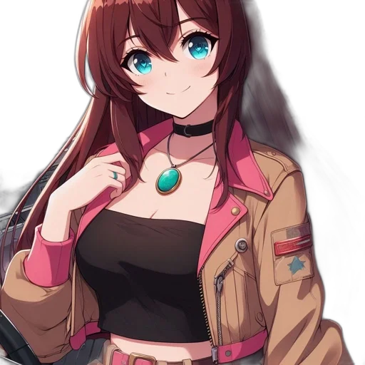 jacket, staff, jewelry, dress transparent PNG cut-out