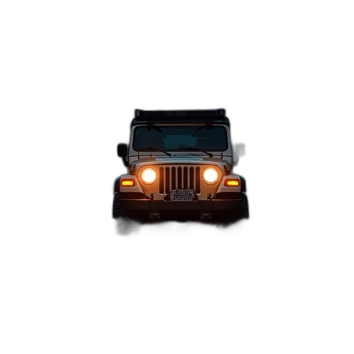 car, photorealistic, concept art, 3d render transparent PNG cut-out