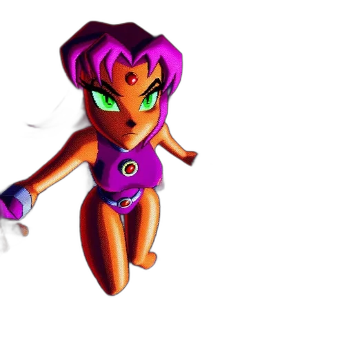 robot, creature, staff, 3d render transparent PNG cut-out