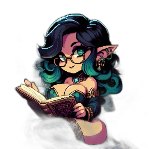 staff, fantasy art, pixel art, concept art transparent PNG cut-out