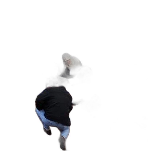 hat, creature, jacket, shoes transparent PNG cut-out