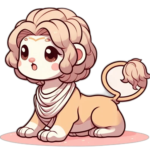 staff, creature, animal, hair transparent PNG cut-out
