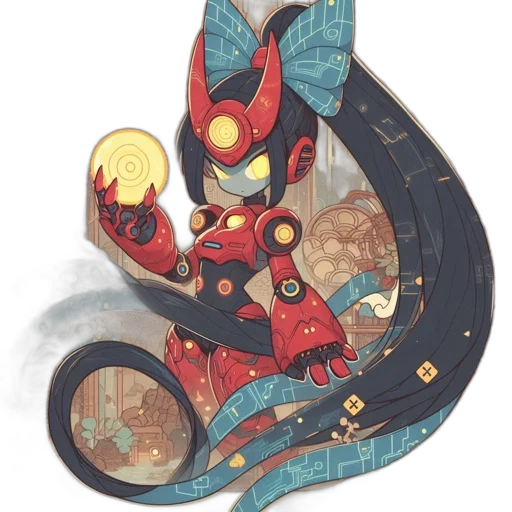 robot, dragon, concept art, comic book art transparent PNG cut-out