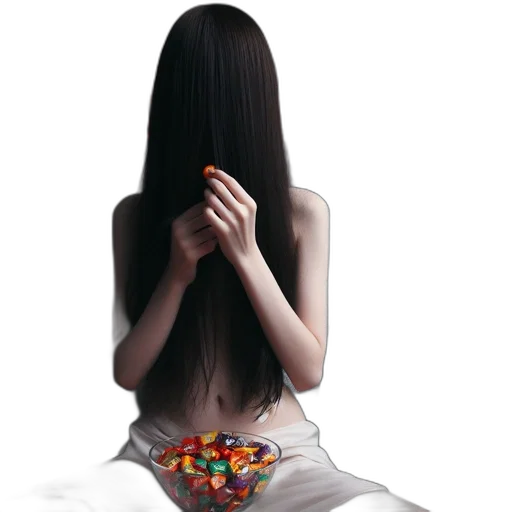 dress, food, jewelry, photorealistic transparent PNG cut-out