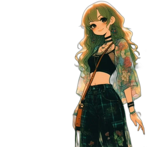 dress, jacket, pixel art, concept art transparent PNG cut-out