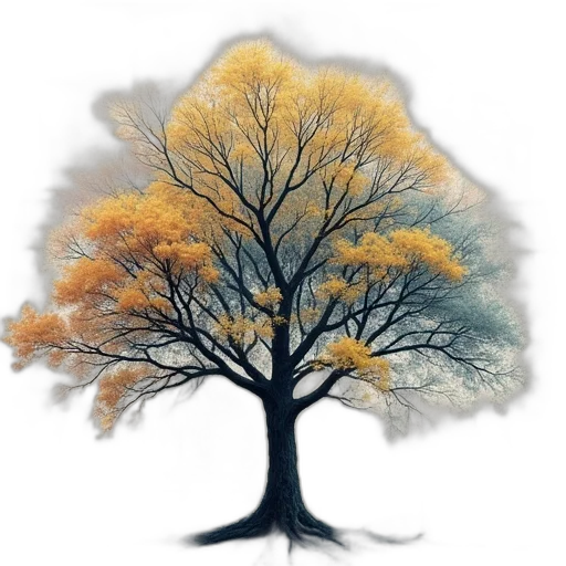 tree, crown, hair, dress transparent PNG cut-out