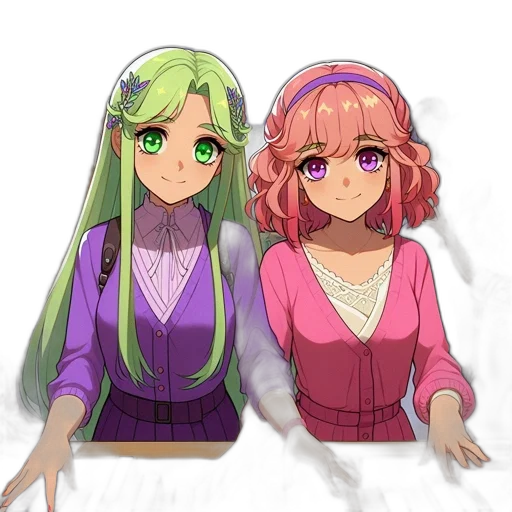 staff, dress, pixel art, anime transparent PNG cut-out