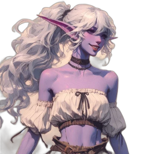 dress, staff, fantasy art, concept art transparent PNG cut-out