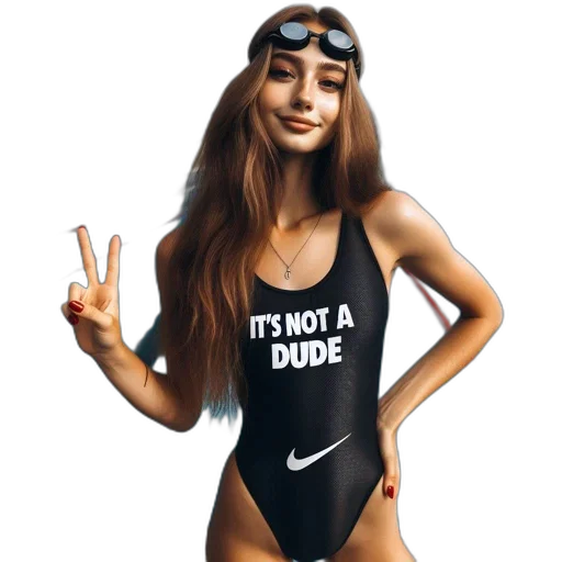 dress, cartoon, woman, black transparent PNG cut-out