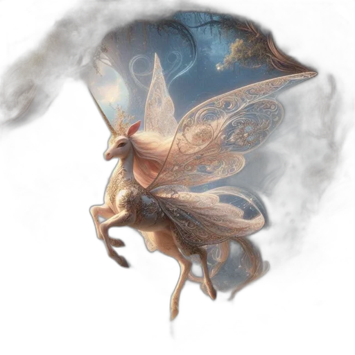 dragon, creature, mask, staff transparent PNG cut-out