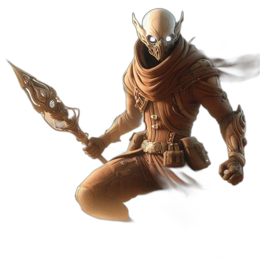 sword, weapon, creature, concept art transparent PNG cut-out