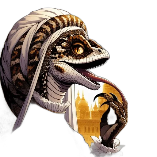 dragon, creature, animal, mask transparent PNG cut-out