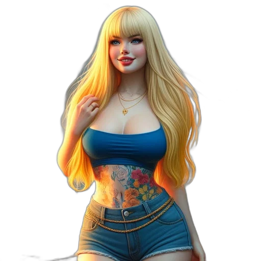 fantasy art, concept art, cartoon, 3d render transparent PNG cut-out