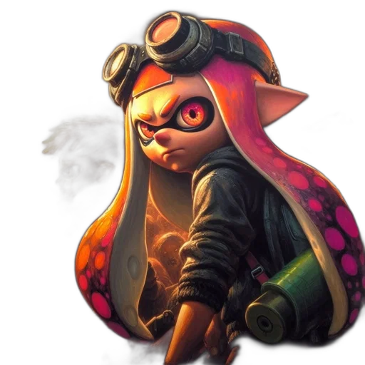 weapon, staff, mask, concept art transparent PNG cut-out